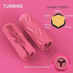 Super Tight Male Masturbator Cup Tiny Glans Desensitization Adult Sex Toy Pocket Pussy, 4.3inch Male Handjob Penis Training Delay Ejaculation for Men 3D Realistic Texture Oral Sex Male Masturbators : Health & Household - Image 2