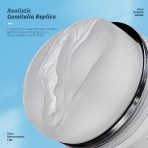 Male Masturbator Realistic Pocket Pussy Vagina Textured with 7.5in Depth Soft and Fleshy Texture,Penis Training Masturbators Sex Machine Toy for Men (Transparent) : Health & Household - Image 2