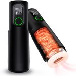 Male Masturbator Sex Toys for Men – Penis Pump Stroker with 10 Thrusting & 10 Rotating Modes, Stepless Speed Control LED Display Heated Pocket Pussy, Adult Sex Toy Blowjob Machine  : Health & Household
