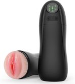 Male Masturbator Sucking Sex Toys for Men, Realistic Pocket Pussy Penis Pump with 9 Vibration & 4 Suction Modes, LCD Display Male Stroker Adult Toys Blowjob Sex Machine （） : Health & Household