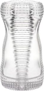 Male Masturbator Sex Toys，Portable Transparent Manual Sucking Pocket Pussy Masturbation Cup with， Realistic Texture Spiral Tunnel Stroker，Penis Training Sex Toy for Men。 : Health & Household