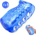 Male Masturbator Sex Toys for Men - Pocket Pussy Stroker with Realistic Vagina Textured, Masturbation Sleeve, Adult Sex Toys with Penis Training Tool for Men : Health & Household