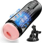 Electric Male Masturbator with 10 Thrusting & Vibrating Modes, Hands-Free Automatic Sex Toy for Men with Suction Cup, Rechargeable Penis Pump : Health & Household