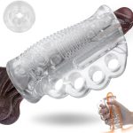 Male Masturbator Sex Toys - Transparent Pocket Pussy Stroker, Realistic Oral & Vagina Texture, TPE Masturbation Sleeve for Men, Adult Sex Toy : Health & Household