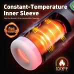 Male Masturbator Sex Toys for Men – Penis Pump Stroker with 10 Thrusting & 10 Rotating Modes, Stepless Speed Control LED Display Heated Pocket Pussy, Adult Sex Toy Blowjob Machine  : Health & Household - Image 2