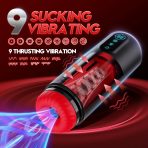 Male Masturbator Sex Toys for Men – 9 Sucking Thrusting Vibrating Modes Auto-Heating Function 3D Realistic Textures with Full Granular Sensation, Adult Toys Pocket Pussy & Penis Pump Male Sex Toy : Health & Household - Image 2