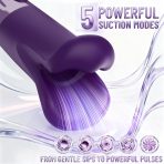 Sucking Male Masturbator Blowjob Stroker Male Sex Toys,Soft Silicone Sleeve Male Vibrator with 5 Sucking 10 Vibrating Penis Pump, Mens Masturbation Toys Pocket Pussy for Pleasure : Health & Household - Image 2
