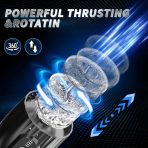 Electric Male Masturbator with 10 Thrusting & Vibrating Modes, Hands-Free Automatic Sex Toy for Men with Suction Cup, Rechargeable Penis Pump : Health & Household - Image 2